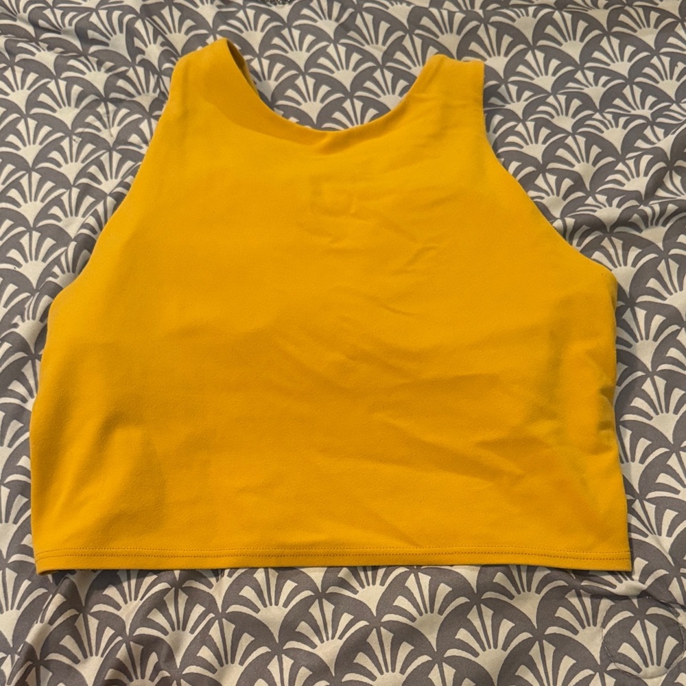 Athleta Vibrant Yellow Tank Top